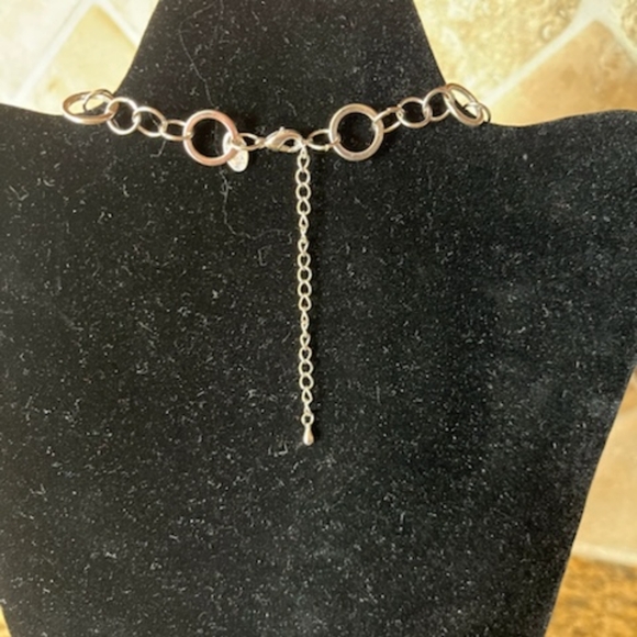 Lia Sophia two toned necklace - Picture 2 of 3